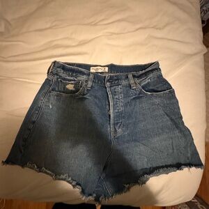 Abercrombie jean shorts